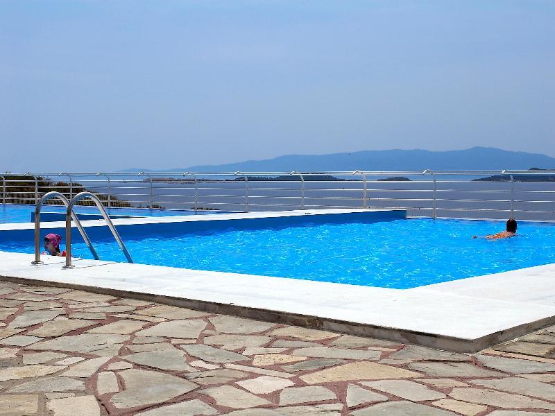 Akrathos Beach Hotel Uranópolis Exterior foto